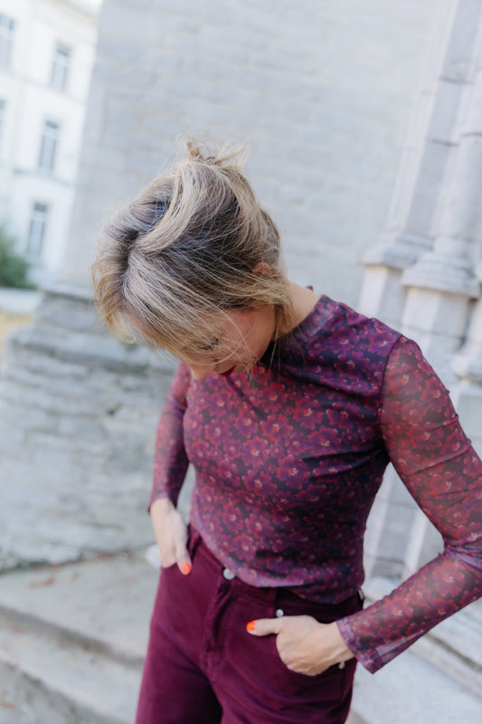 YD Willemijn flower top