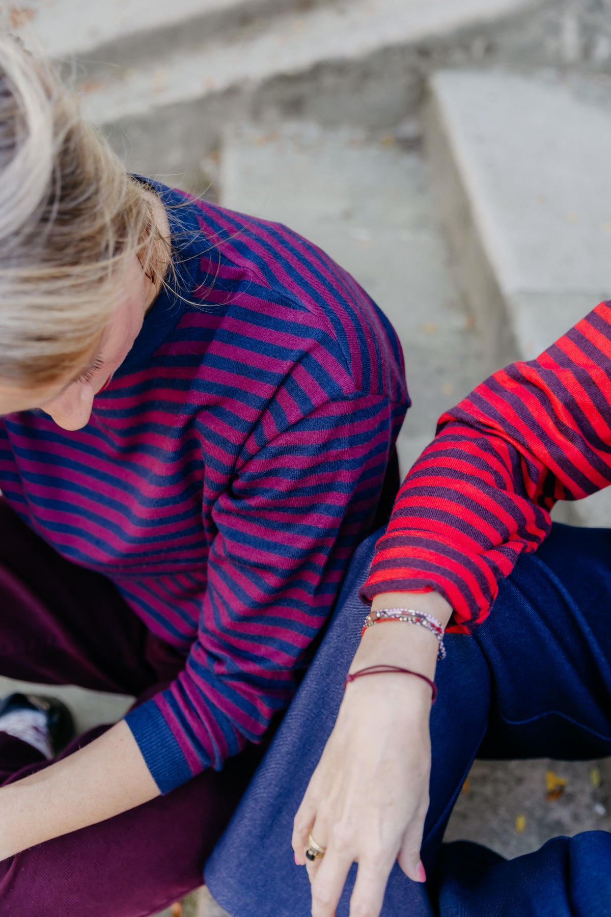 MM pull - rood/bruin