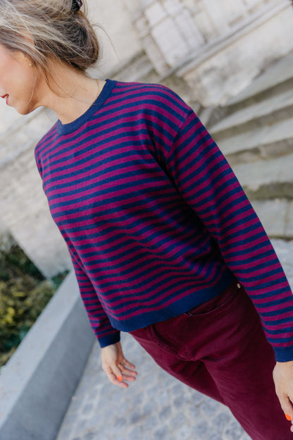 MM pull - navy/rood