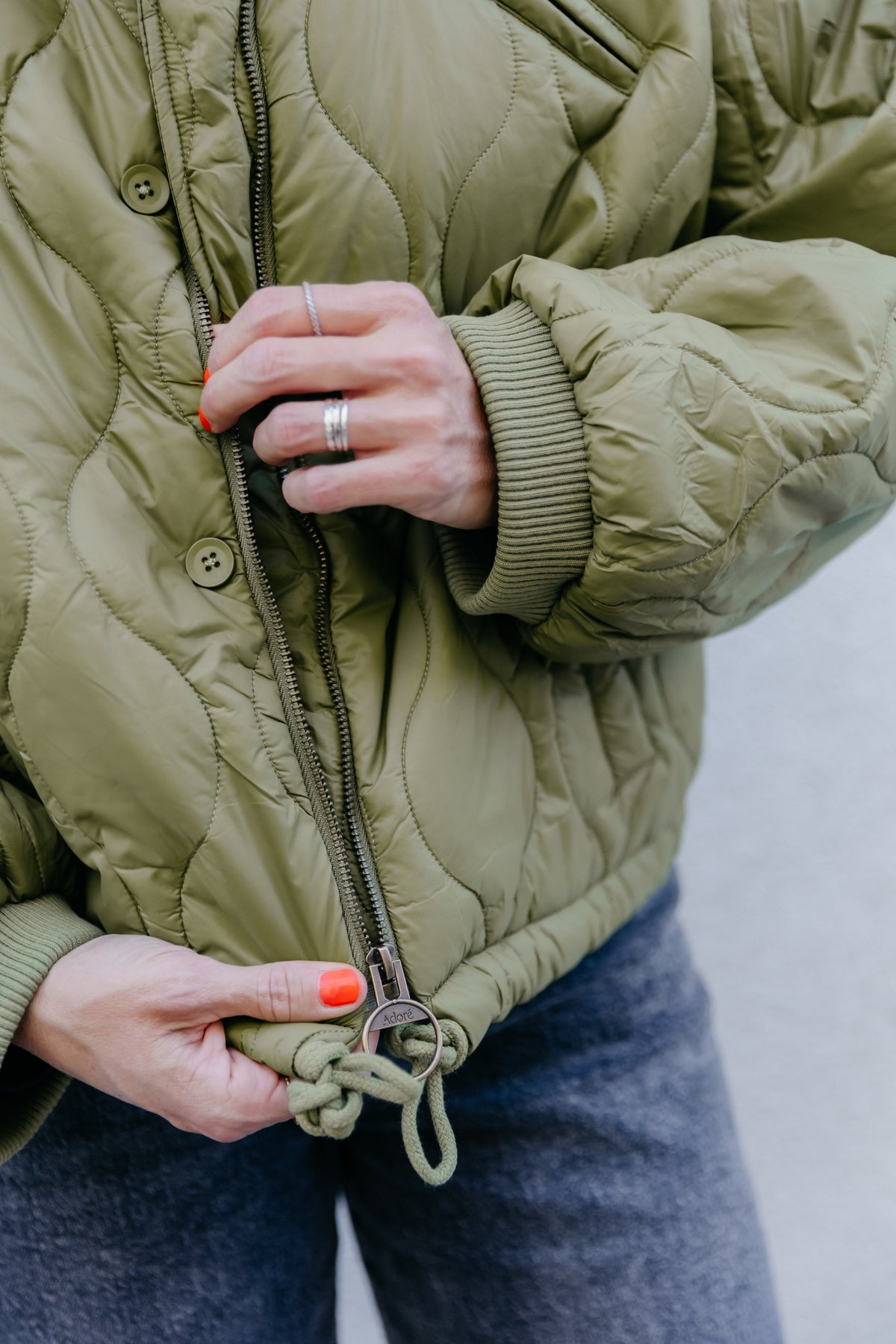 AD Ondine veste - Olive