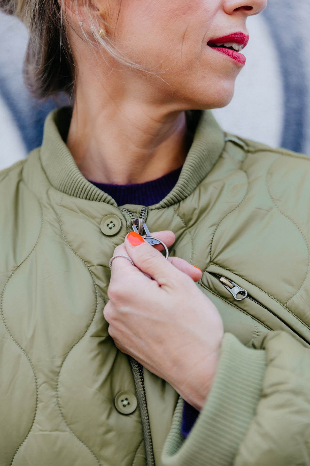 AD Ondine veste - Olive