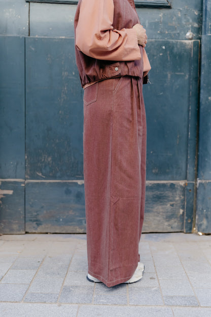 WS pantalon - Brique