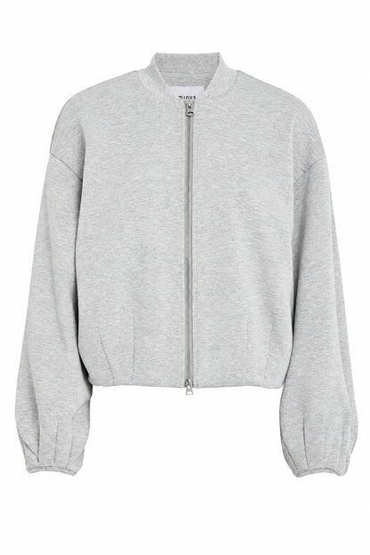 MS Maddy cardigan - grey melange