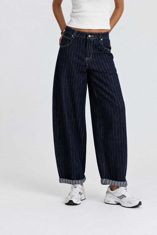 RD balloon - stripe blue