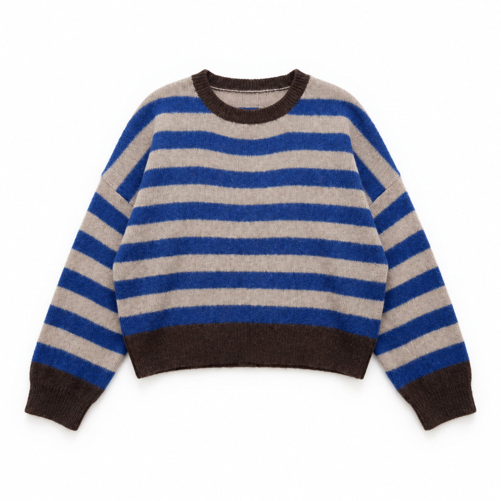 WS pull stripe - kobalt