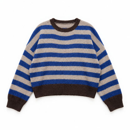 WS pull stripe - kobalt