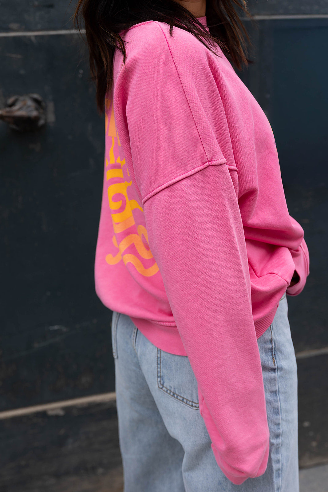 ISLAND Sweater - Roze