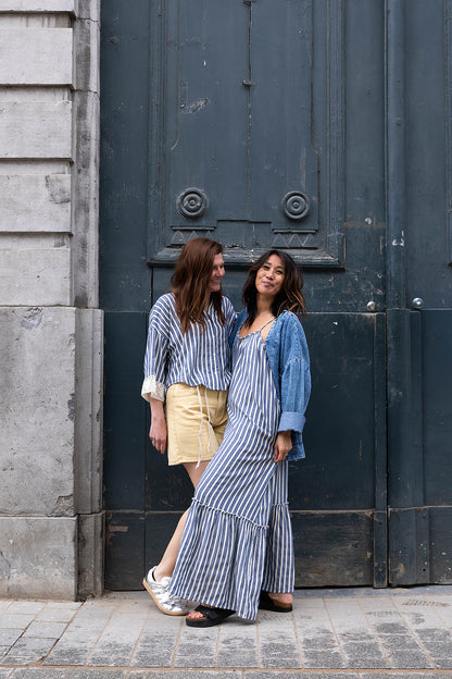 PLAYA jurk - Blue stripes