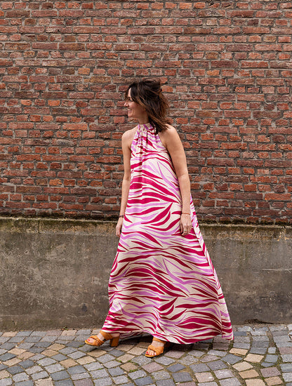 OPEYA dress - Fuchsia