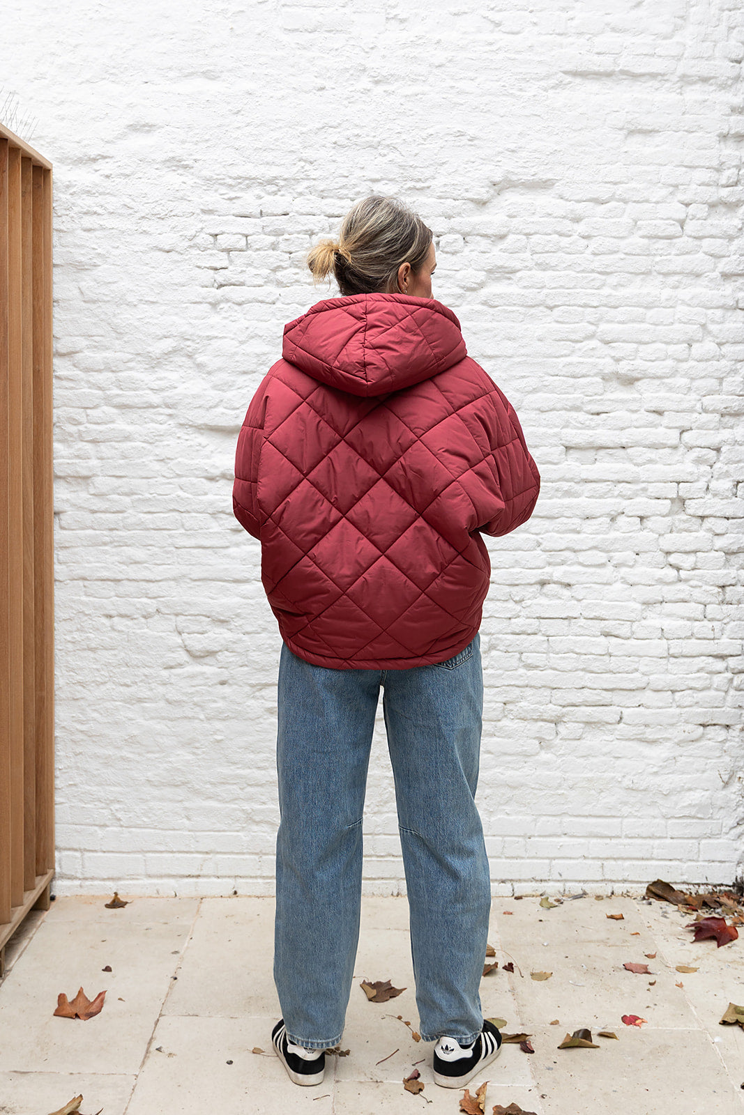 ESTELLE puffer -Brique