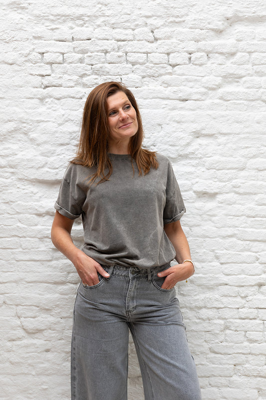 BLUSH T-shirt - washed black