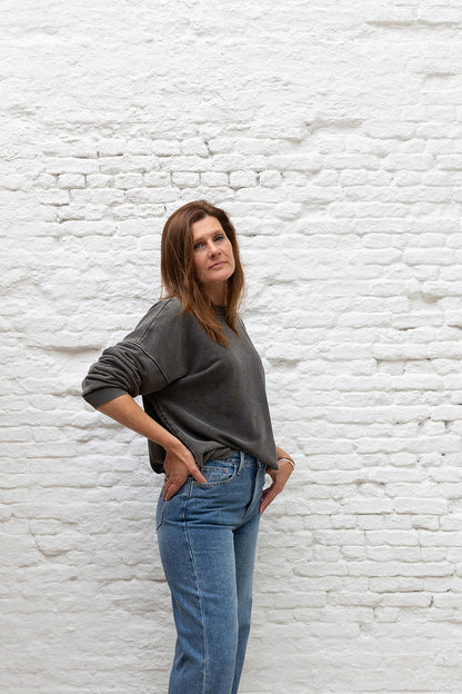 SARA sweater - Washed black