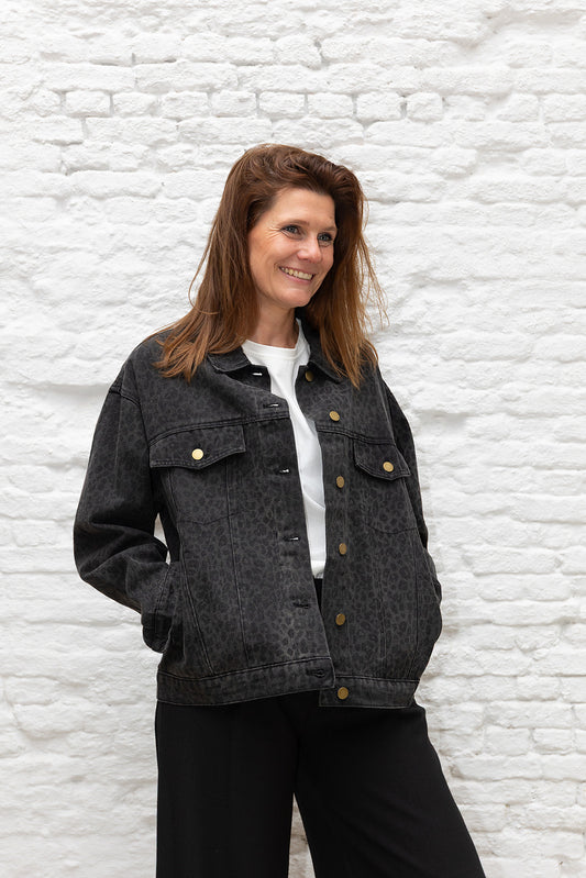 BLACK - Denim jacket