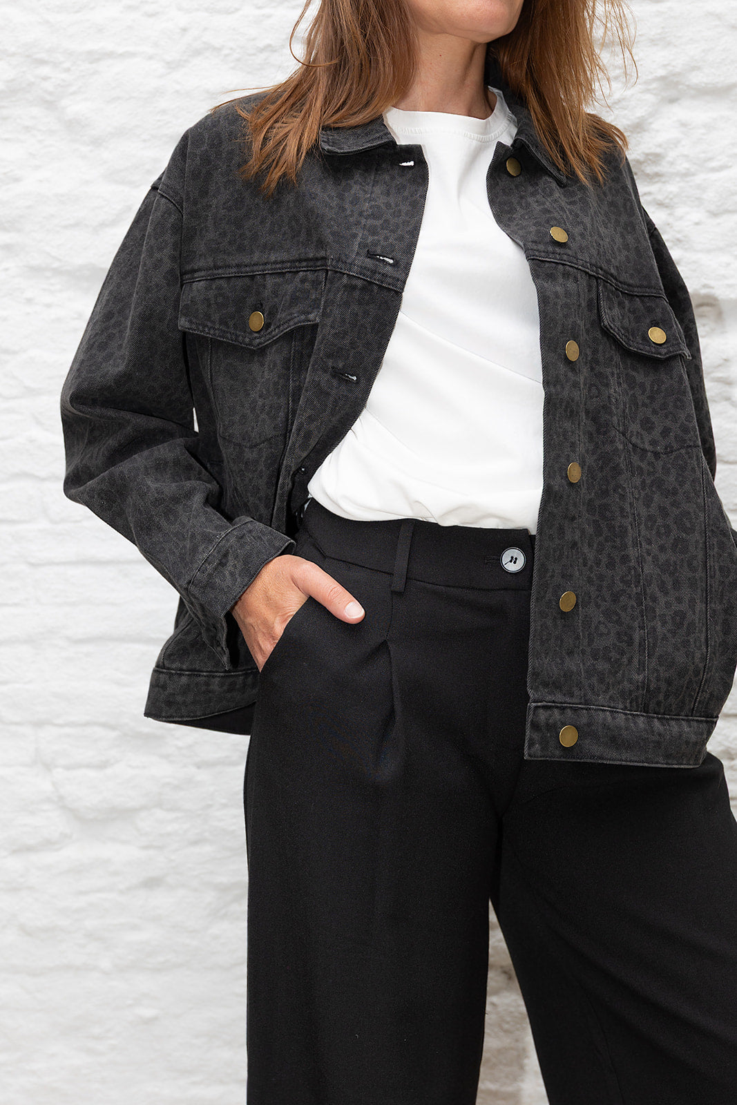 BLACK - Denim jacket