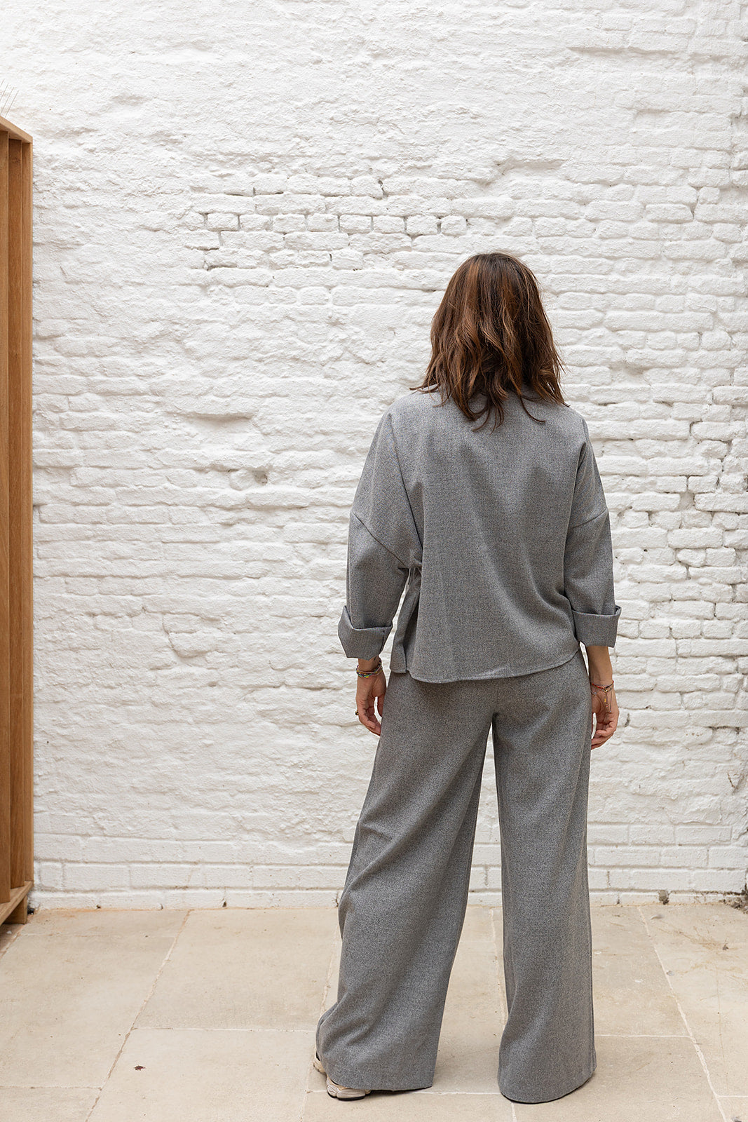 LYLOU vest - Grey melange