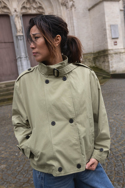 ZOFIE trench - Kaki