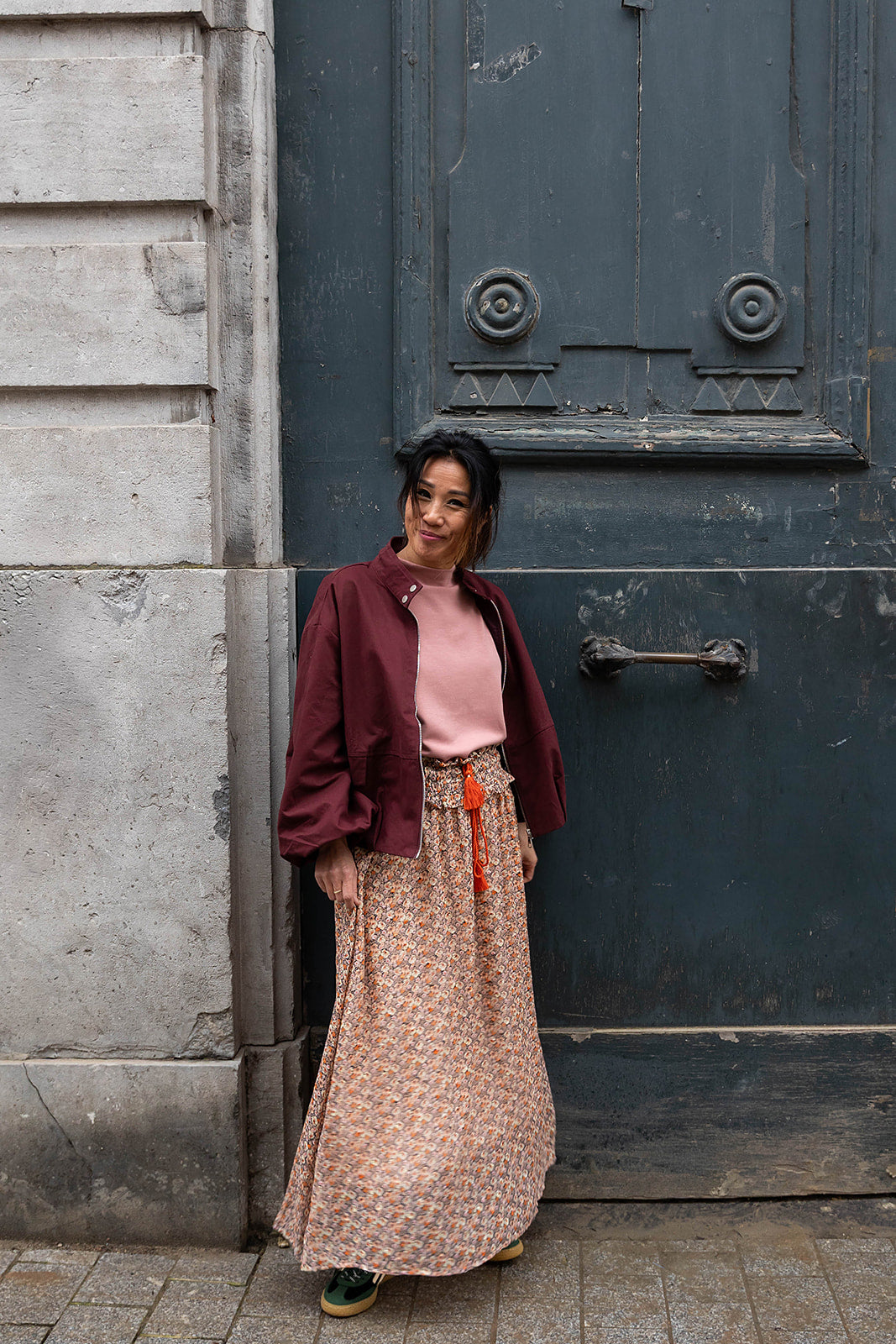 JILL vest - Bordeaux