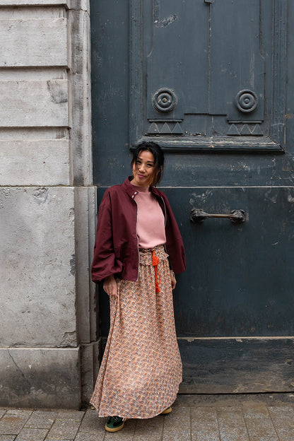 JILL vest - Bordeaux
