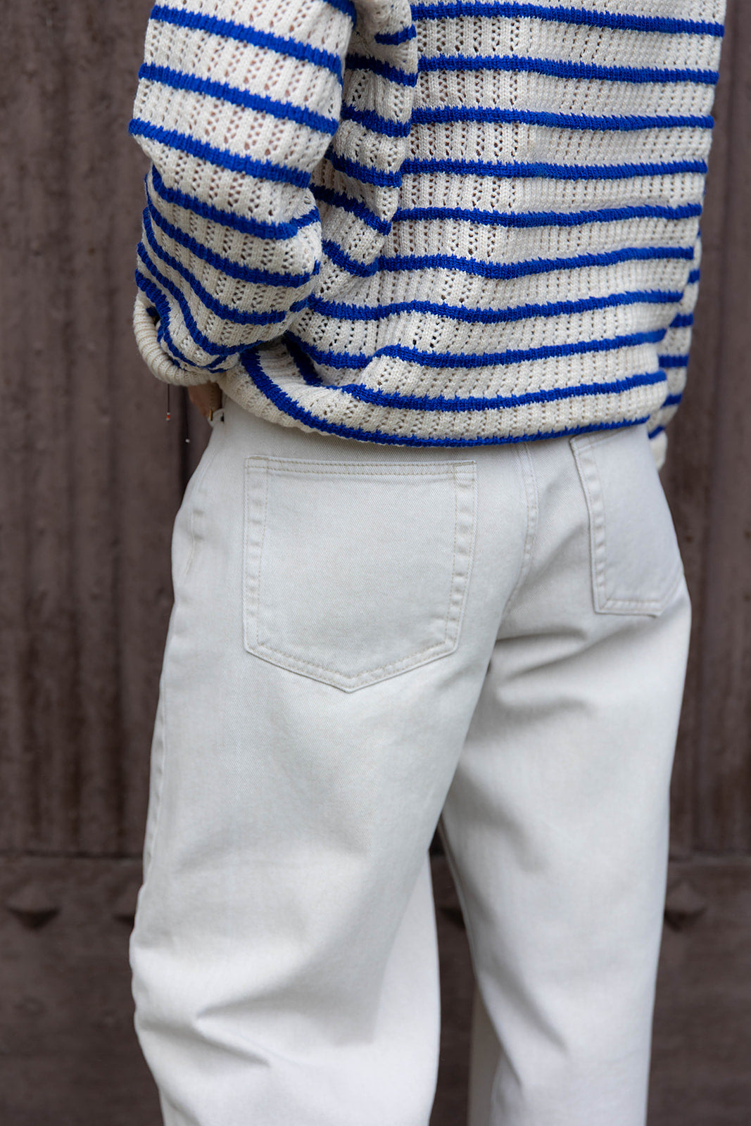 NAMIRA pants - Ecru