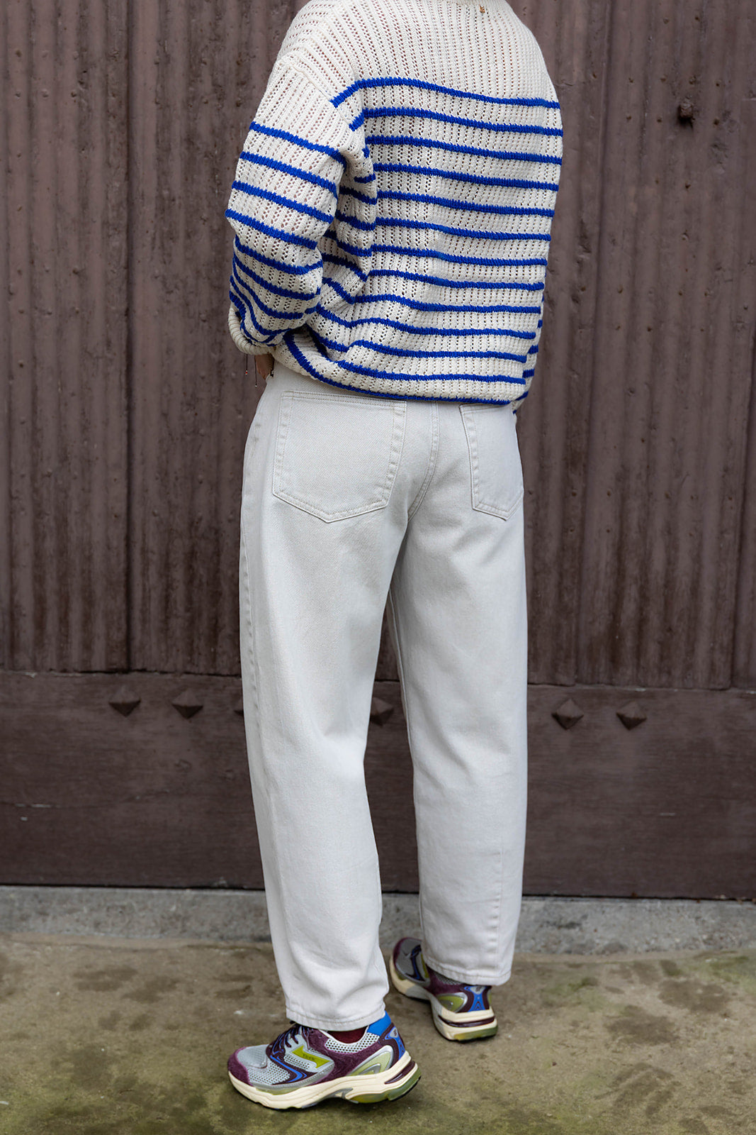 NAMIRA pants - Ecru