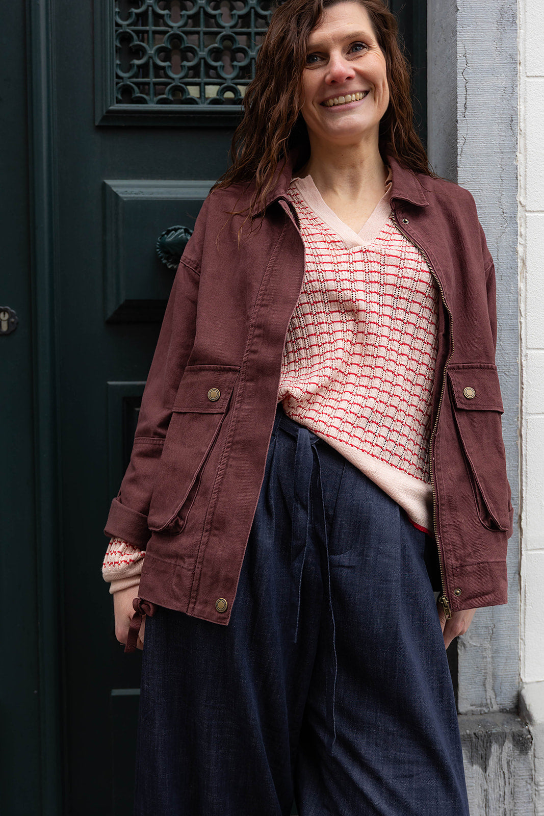 BRODY jacket - Bordeaux