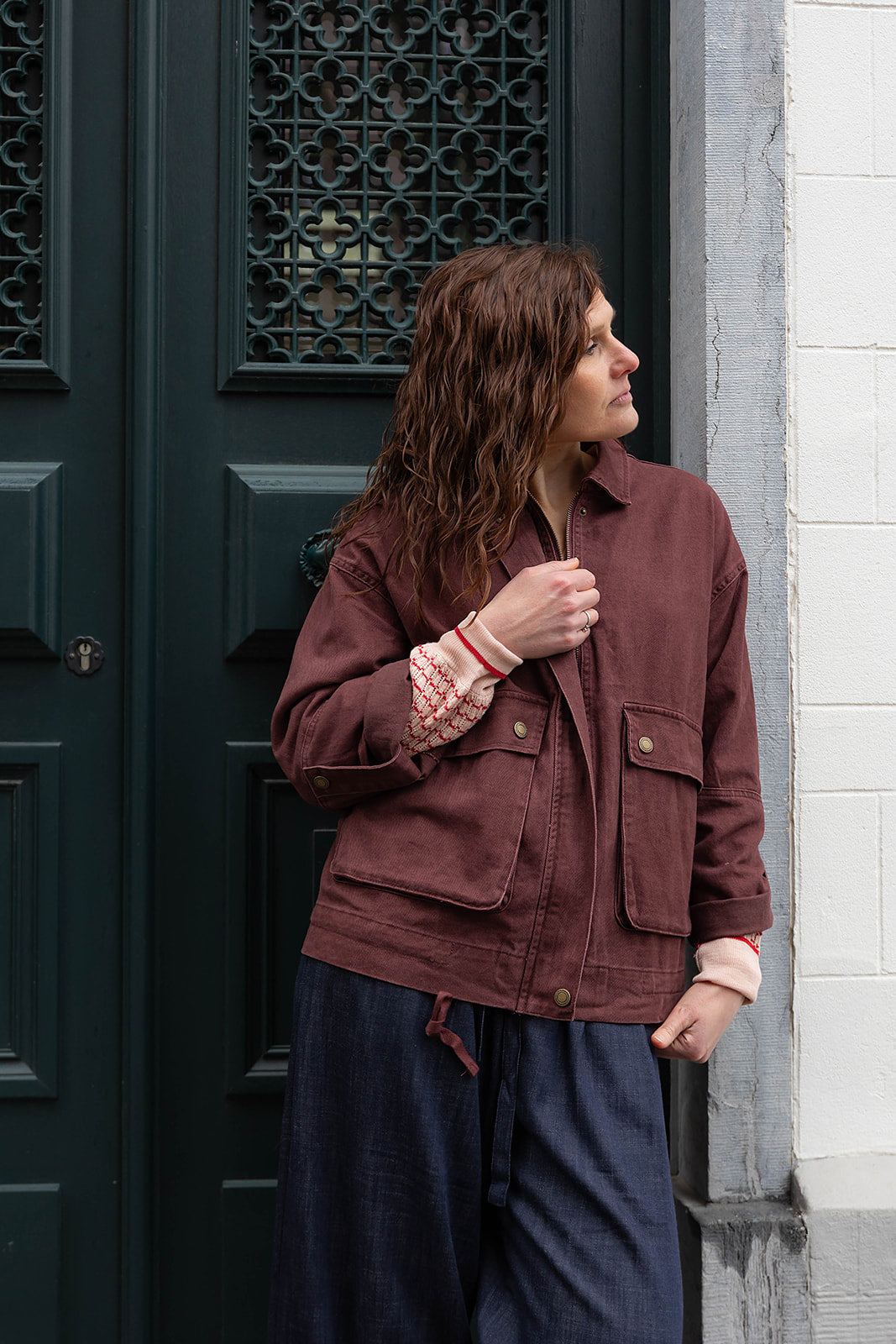 BRODY jacket - Bordeaux