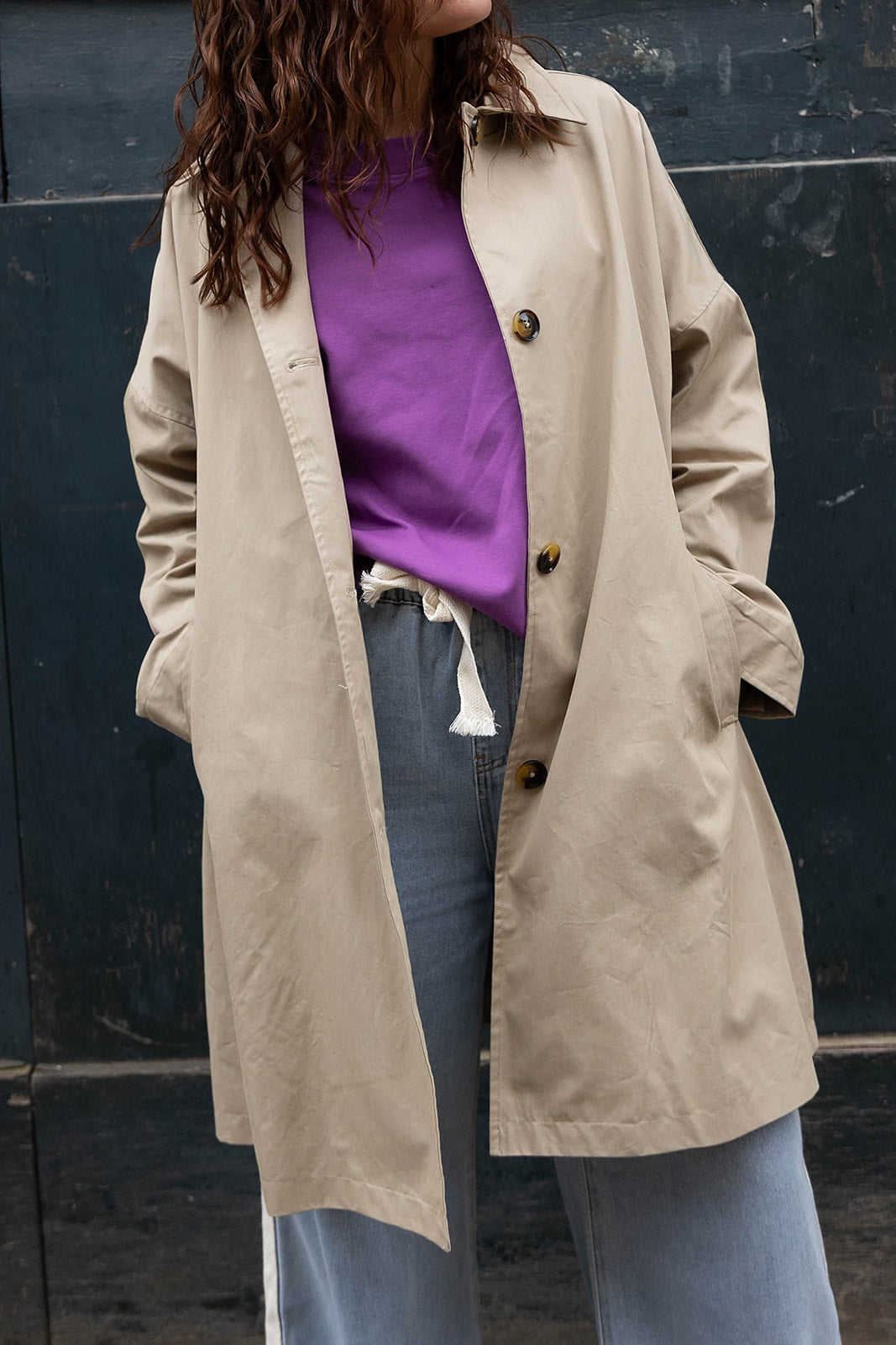 ZOFIA trenchcoat - Beige