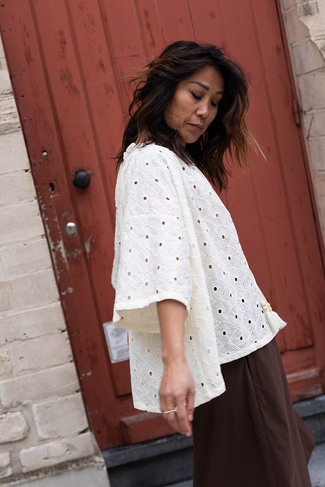 LYME blouse - Ecru