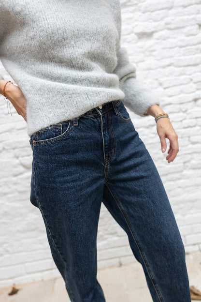 Barrel denim - Dark blue