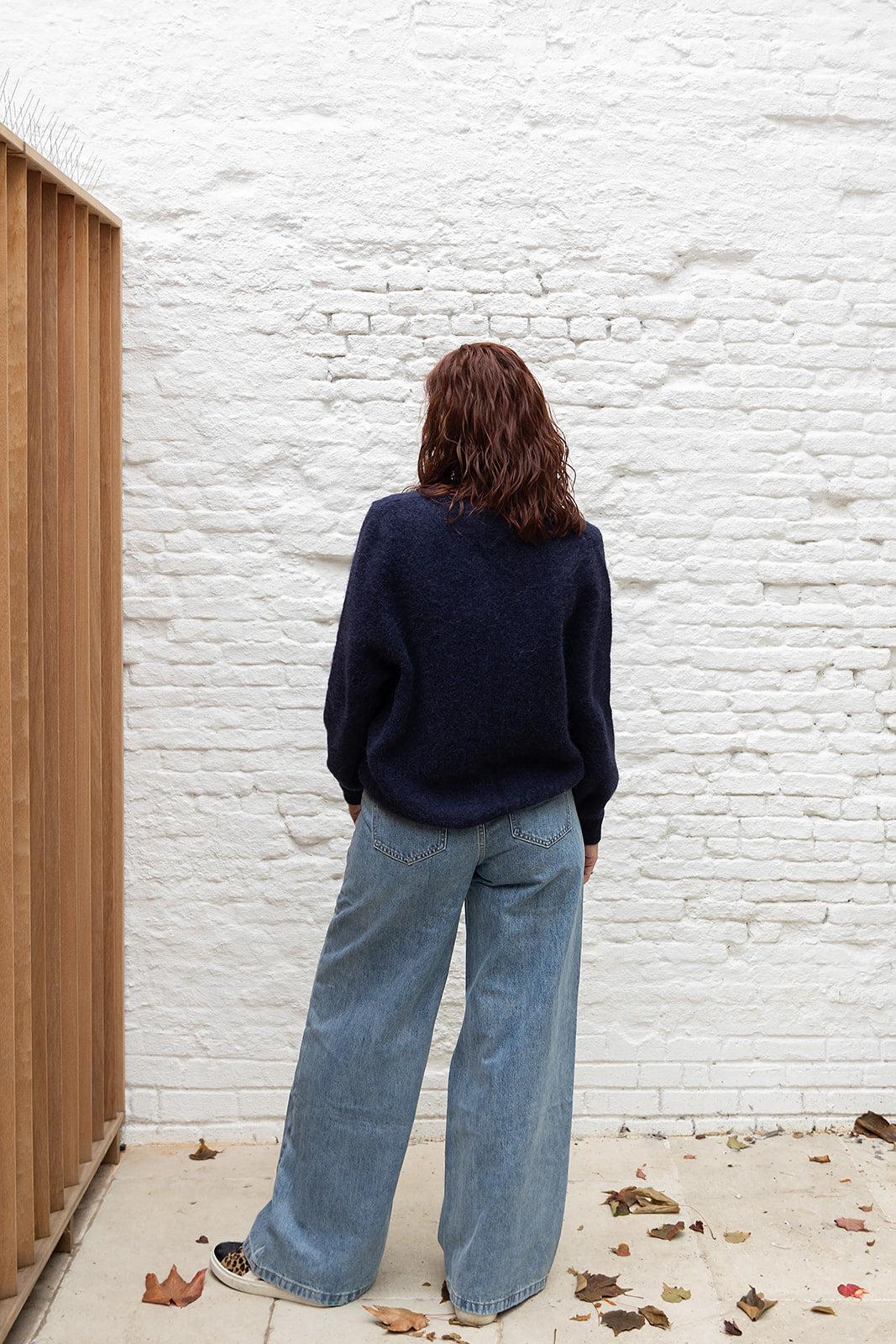 FRIE cardigan - Nachtblauw