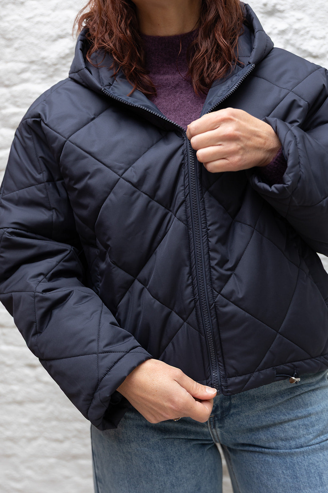 ESTELLE puffer - Navy