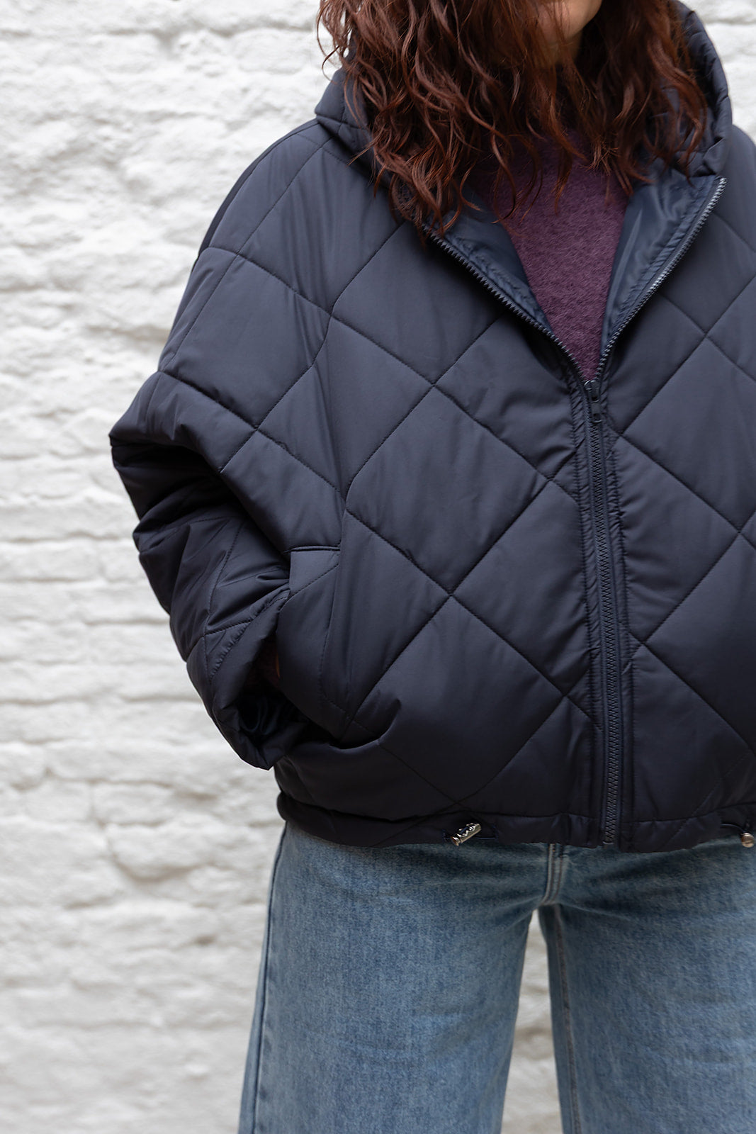 ESTELLE puffer - Navy