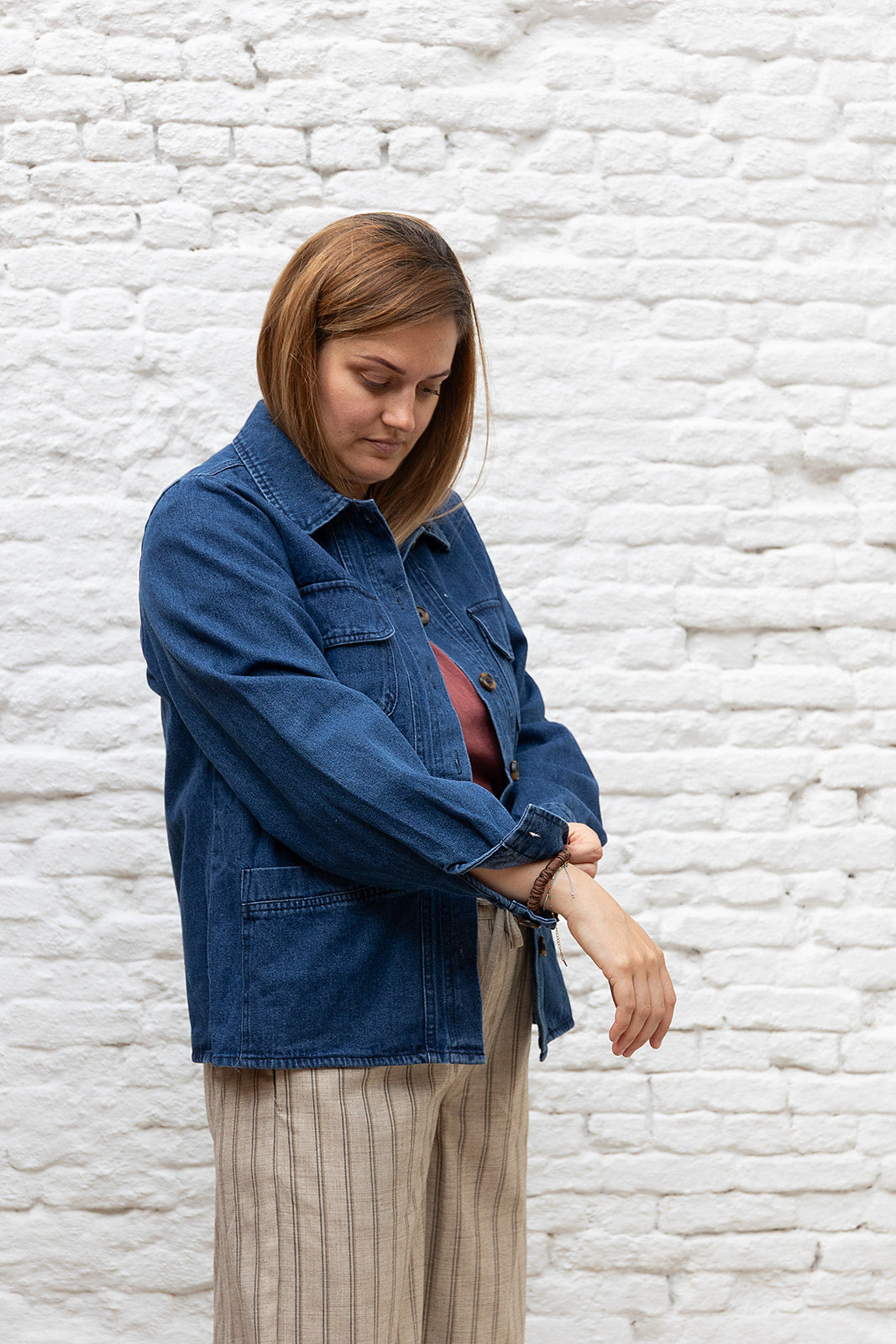 GINA Denim vest