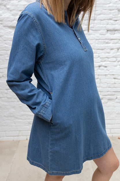Denim jurk