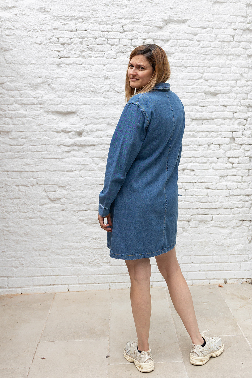 Denim jurk