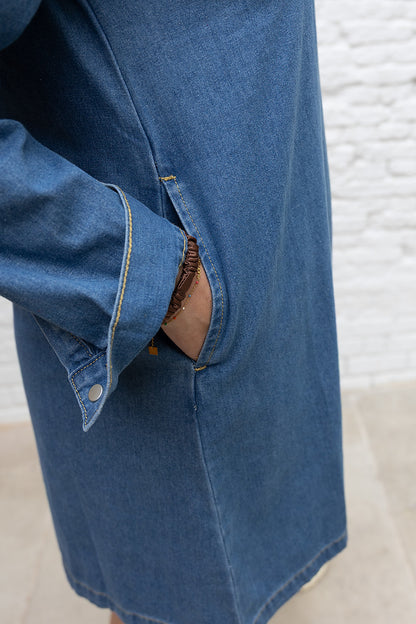 Denim jurk