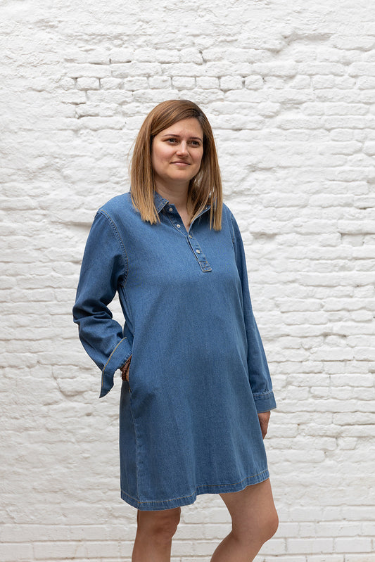 Denim jurk