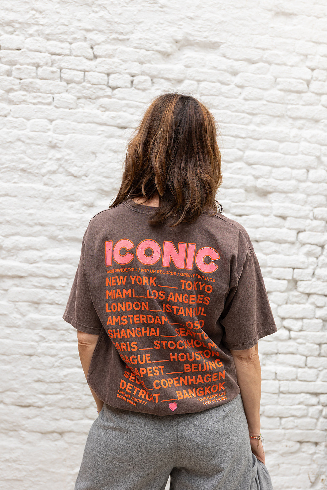 ICONIC T-shirt - Chocolate