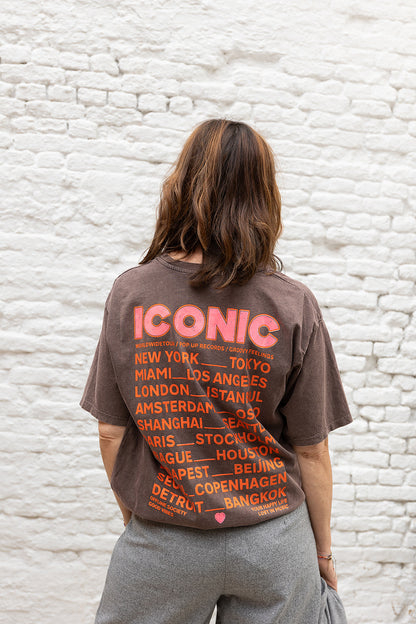ICONIC T-shirt - Chocolate