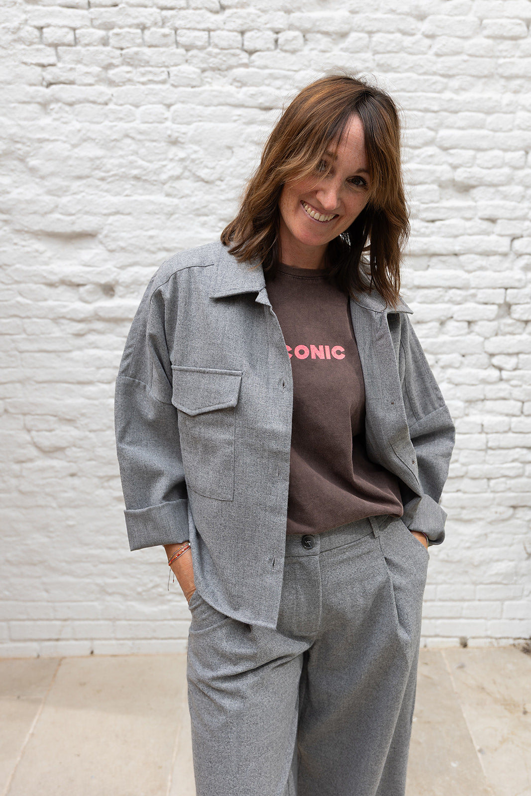 ICONIC T-shirt - Chocolate