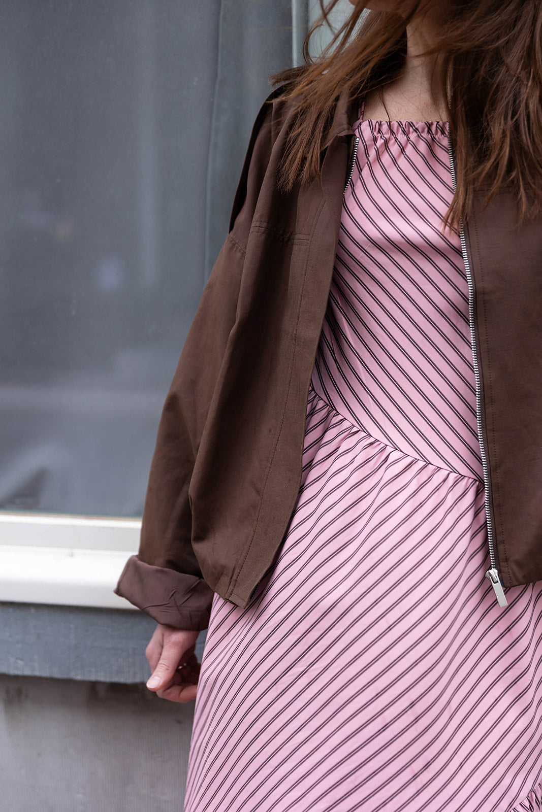TARA vest - Choco