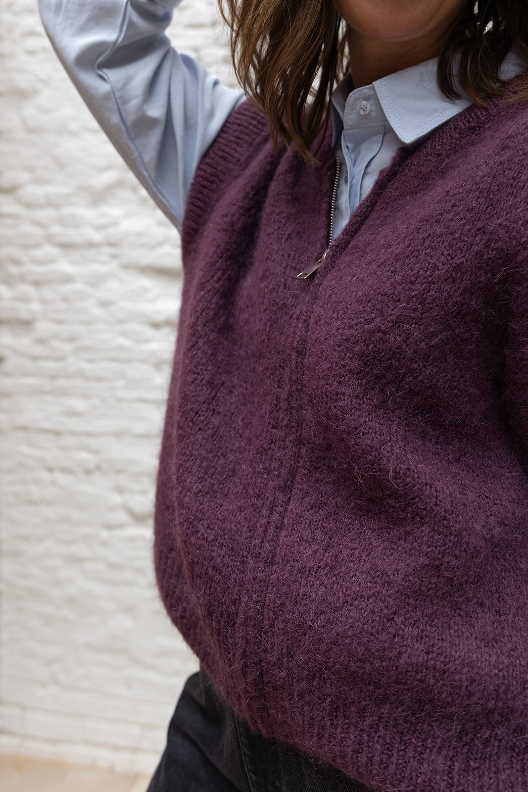 JANNA debardeur - Prune