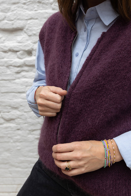 JANNA debardeur - Prune