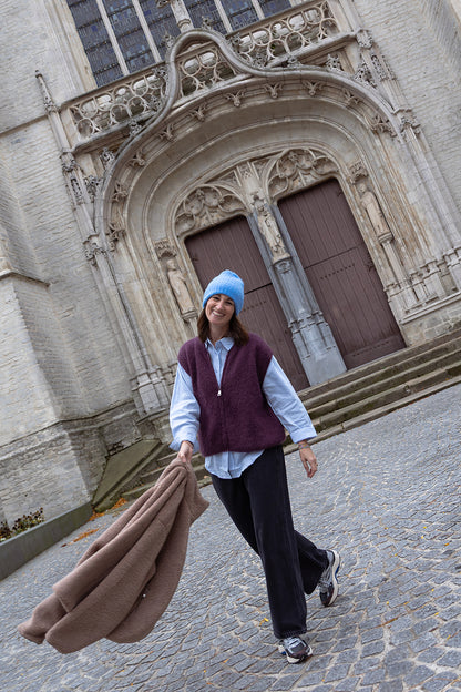 JANNA debardeur - Prune