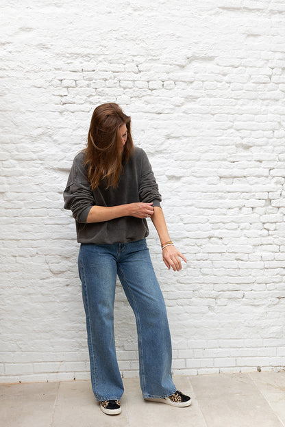 SARA sweater - Washed black